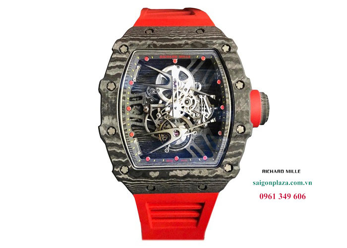 Đồng hồ RM dây cao su đỏ Richard Mille RM27-02 Rafael Nadal