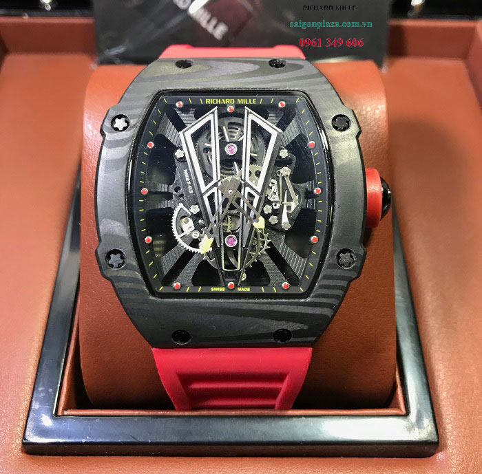 Đồng hồ RM Rafael Nadal Richard Mille RM27-03 dây cao su đỏ