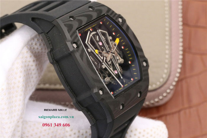 Đồng hồ nam màu đen size to cỡ to lớn Richard Mille RM27-03 Rafael Nadal