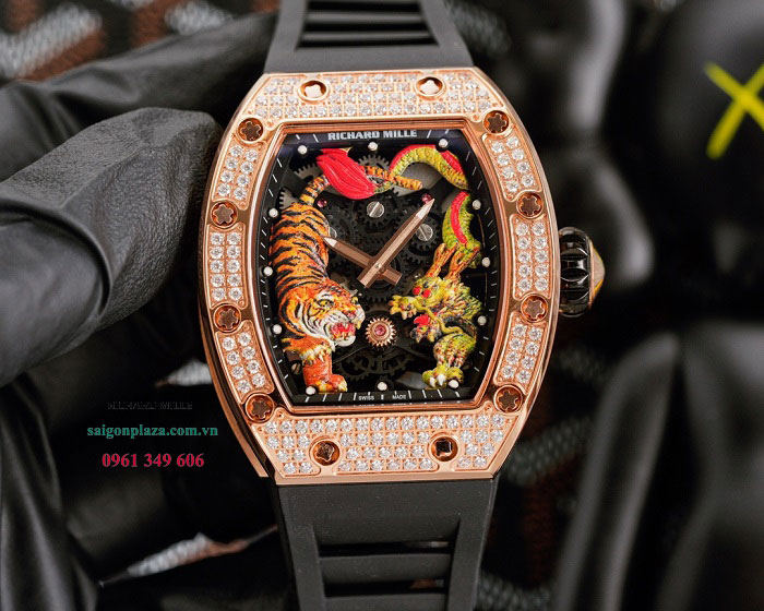 Đồng hồ Long Hổ tranh đấu Richard Mille RM51-01 Ngọa Hổ Tàng Long