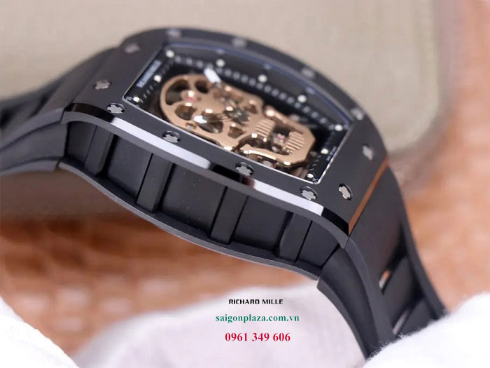 Đồng hồ nam màu đen chính hãng TP Thanh Hóa Richard Mille RM 52-01