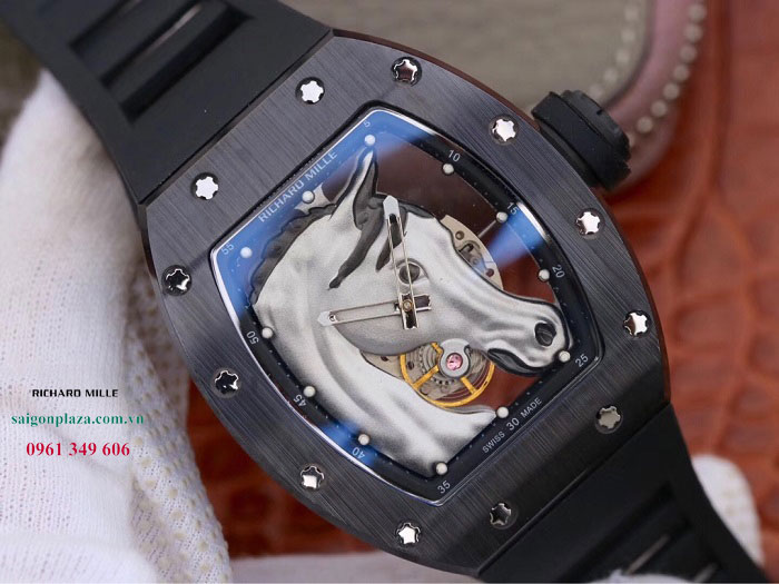 Đồng hồ chính hãng nam tại Thành phố Móng cái Richard Mille RM 52-02 Đầu Ngựa