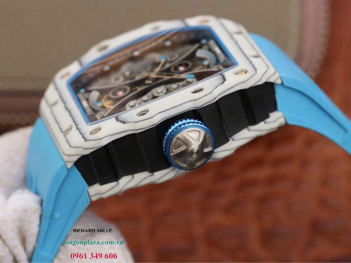 Đồng hồ mặt số hở sương lộ cơ Richard Mille RM 53-01 Tourbillon Pablo Mac Donough