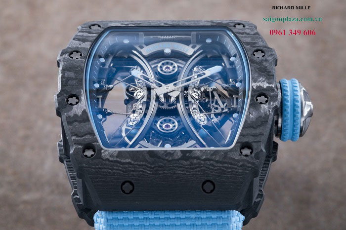 Đồng hồ đắt tiền nhất thế giới Richard Mille RM53-01 dây vải dù Canvas