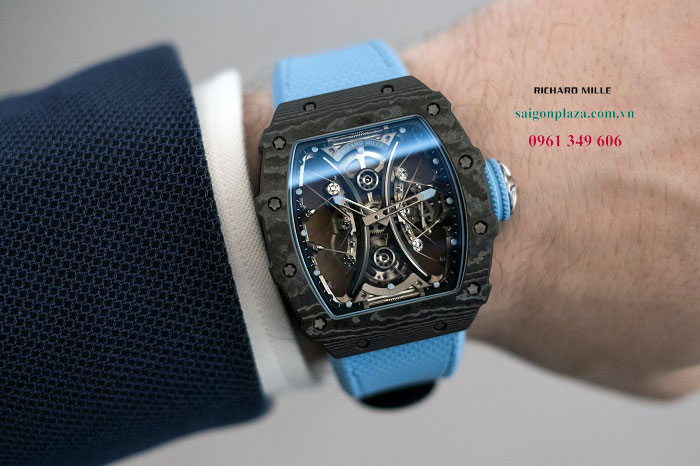 Đồng hồ hàng hiệu nam TP HCM Sài Gòn Richard Mille RM 53-01 dây vải