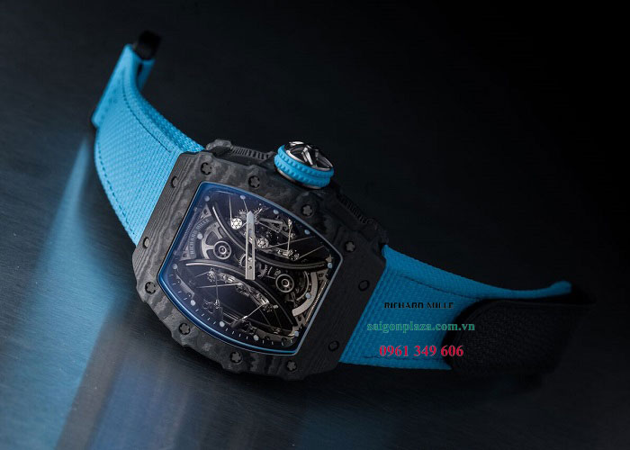 Đồng hồ nam nào đẹp nhất hiệu Richard Mille RM53-01 dây vải dù da