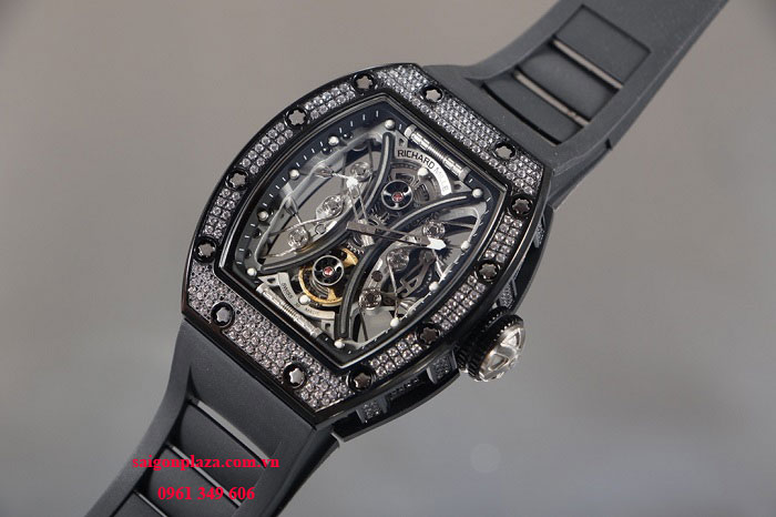Đồng hồ nam tốt nhất nhất Richard Mille RM53-01 Polo Tourbillon Diamonds