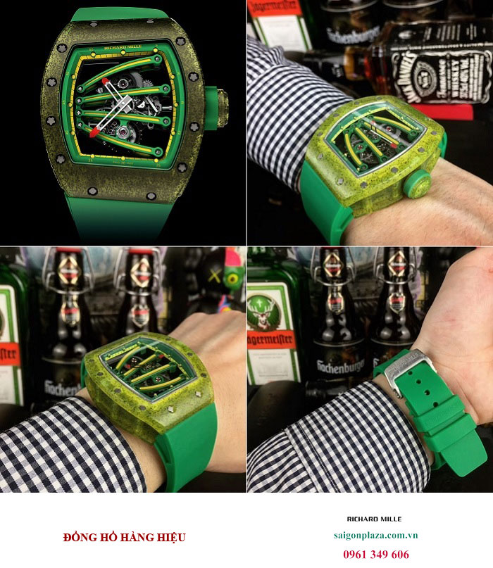 Đồng hồ chính hãng cho người tay to Richard Mille RM 59-01 Tourbillon yohan blake