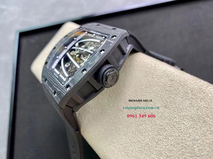 Đồng hồ nam màu đen Richard Mille RM 59-01 Tourbillon