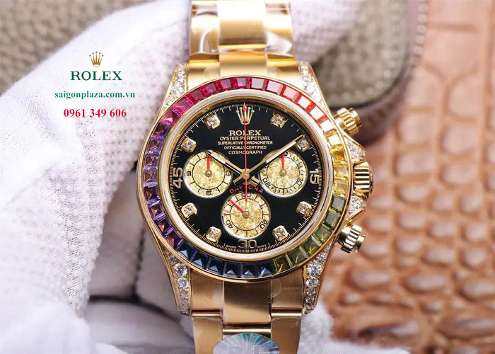 Đồng hồ Rolex nam thời trang cao cấp chính hãng Daytona 116598 RBOW