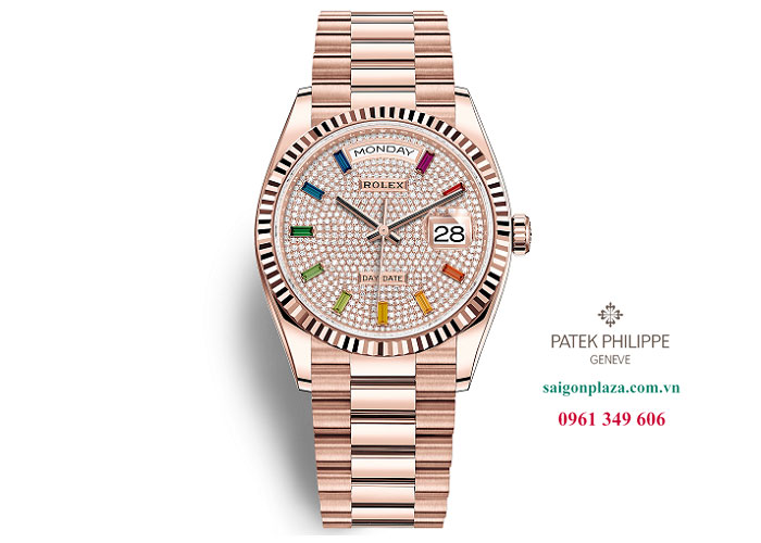 Đồng hồ Rolex nam chính hãng đẹp rẻ Rolex Day-Date 128235 0039