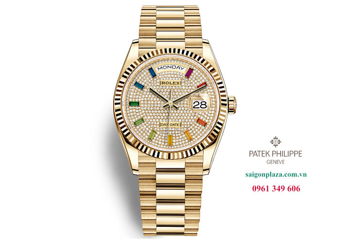Đồng hồ Rolex Day-Date 128238-0051 chính hãng Hà Nội TPHCM Bà Rịa Vũng Tàu