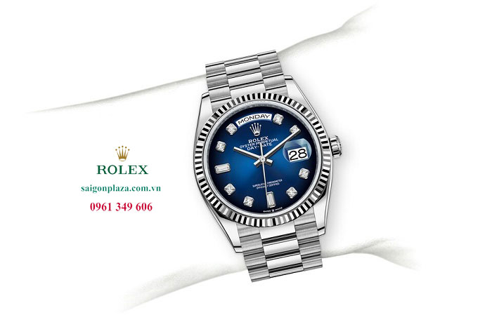 Đồng hồ Rolex của những người đàn ông lịch lãm Rolex 128239 Mặt Số Xanh Dương