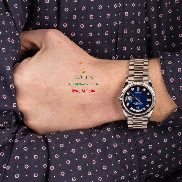 Đồng hồ hàng hiệu uy tín tại việt nam Rolex Day-Date 128239-0023