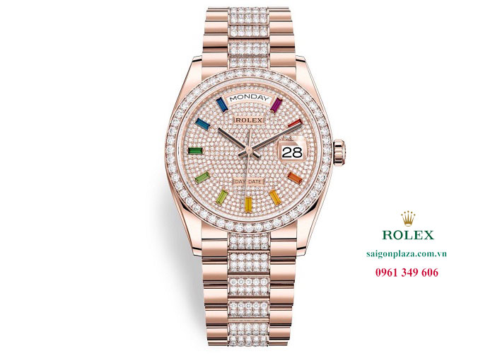 Đồng hồ Rolex Oyster Perpetual Day-Date 128345RBR-0043