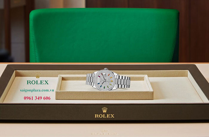 Đồng hồ Rolex hàng tốt 1:1 cho nam Rolex Oyster Perpetual Day-Date 128349RBR-0012