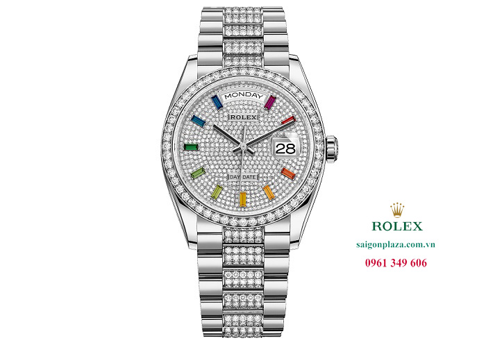 Đồng hồ Rolex Oyster Perpetual Day-Date 128349RBR-0012