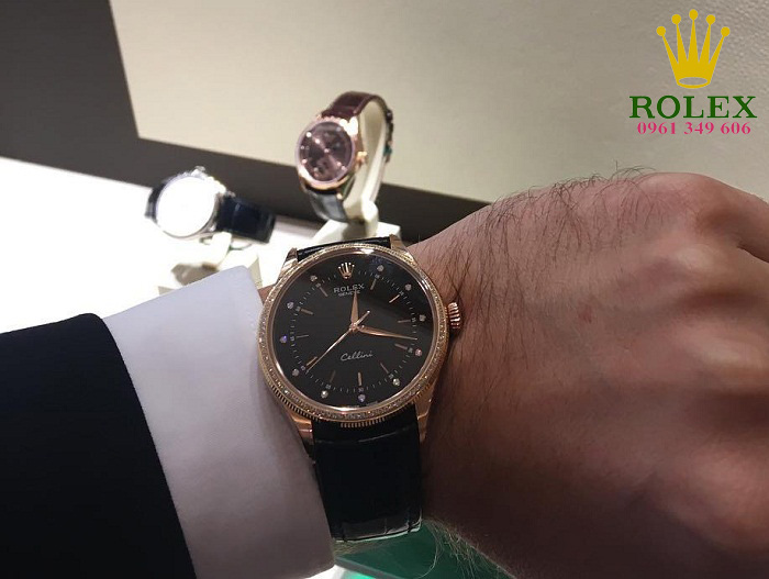 Đồng hồ Rolex nam TPHCM Sài Gòn Rolex Cellini Time 50605RBR