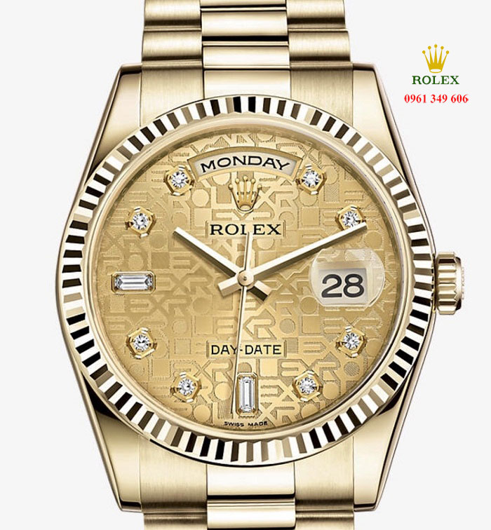 Đồng hồ Rolex tại Hà Nội Đà Nẵng TPHCM Rolex Day Date 118238-0120 36mm