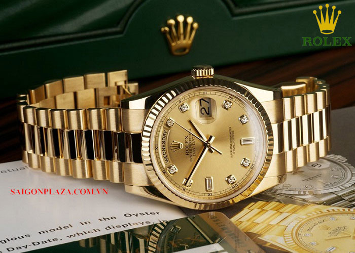 Đồng hồ Rolex TPHCM chính hãng Rolex Day-Date 118238-0116