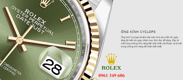 Đồng hồ Rolex vàng 24k Rolex Oyster Perpetual Datejust 126233-0025 36mm