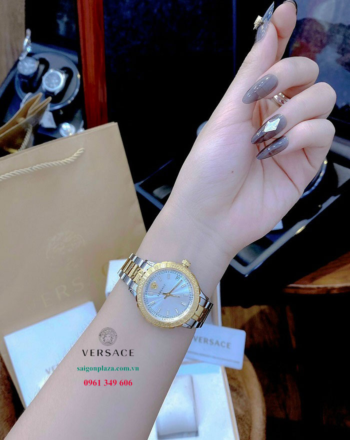 Đồng hồ nữ giá rẻ TPHCM Sài Gòn Versace V12030015 Hellenyium