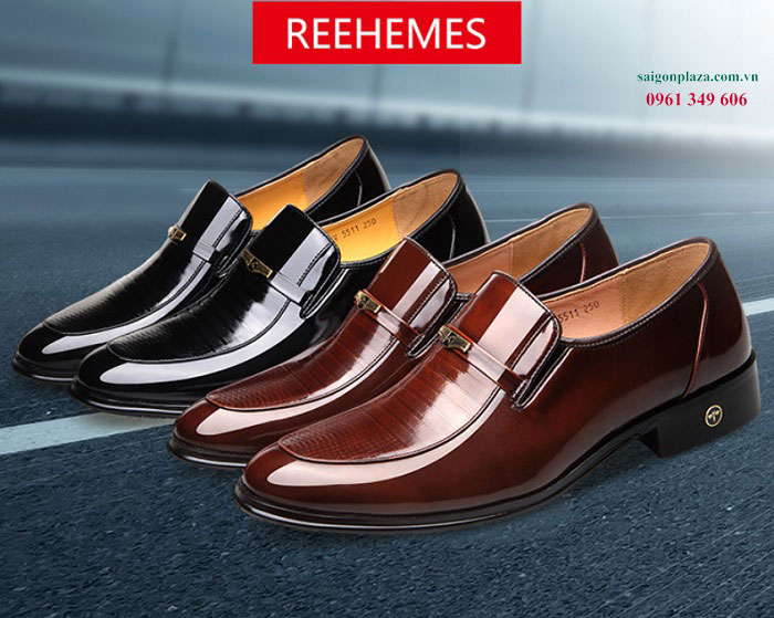giày công sở nam hàng hiệu cao cấp Reehemes XG-5511