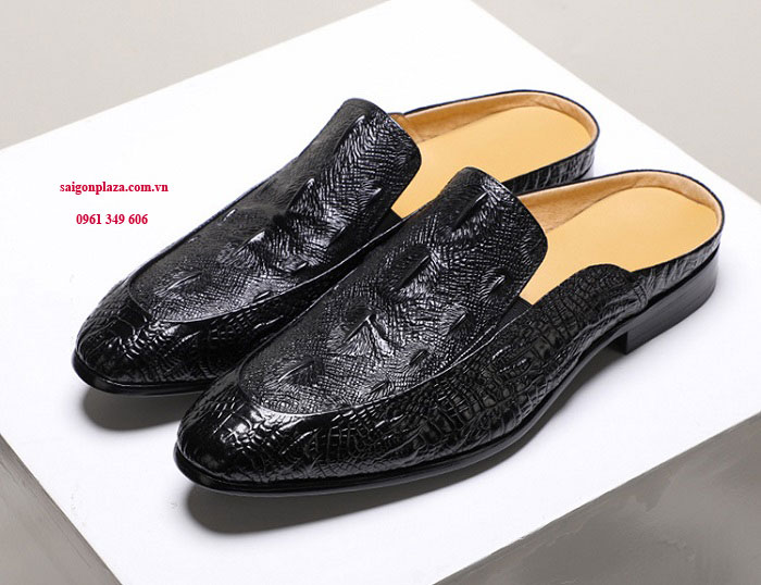 giày nam doanh nhân giày da doanh nhân sang trọng Aston Baotou B20608