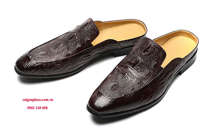 shop giày thời trang nam uy tín Aston Baotou B20608