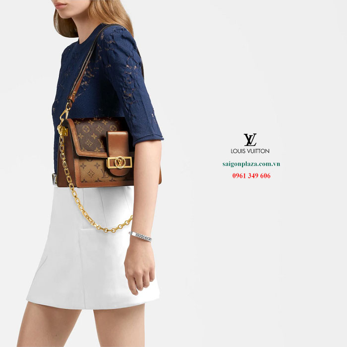 Túi xách nữ chính hãng Đà Nẵng Louis Vuitton Dauphine MonoGram M44391