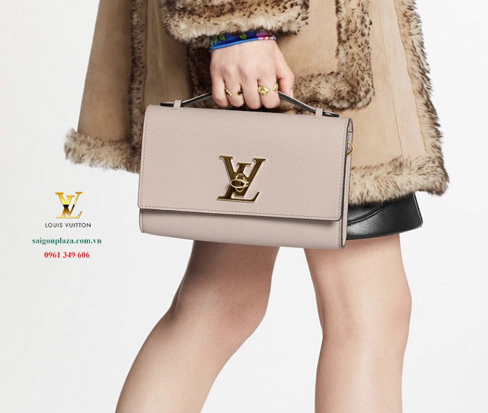 túi clutch lv nữ Louis Vuitton Lockme M56136 chính hãng