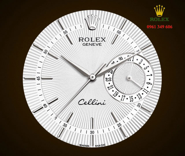 Mặt đồng hồ đeo tay nam Rolex Cellini Date 50519-0012 39 mm