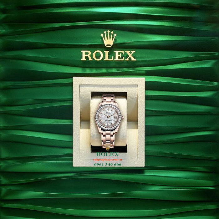 Mẫu đồng hồ đẹp nổi tiếng Rolex Pearlmaster 81285-0017 chính hãng