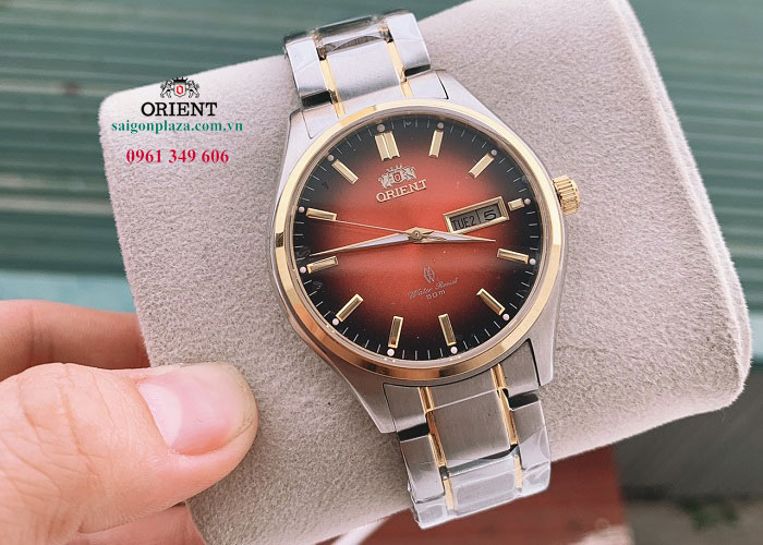 Đồng hồ Orient nam mặt đỏ lửa Orient SAB0B008WB
