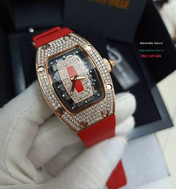các kiểu đồng hồ nữ đẹp thời trang Richard Mille RM07-01 RG Full Jasper