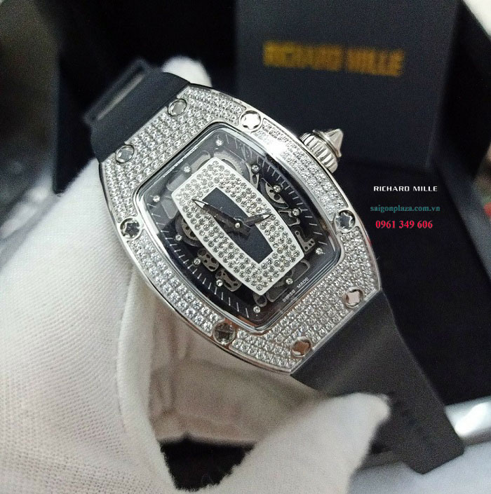 Đồng hồ nữ Richard Mille RM07-01 RG nạm kim cương