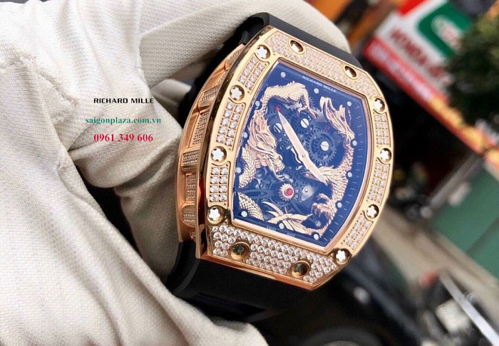 Richard Mille RM 57-01 Đồng hồ cao cấp mặt rồng phượng hoàng
