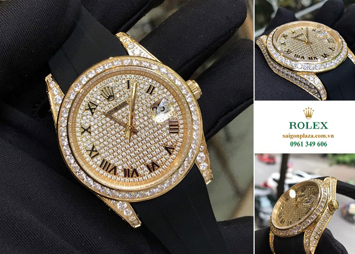 Đồng hồ Rolex nam chính hãng Rolex Automatic Diamond 2409