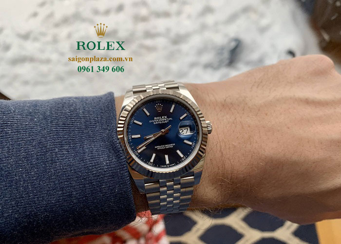 Đồng hồ nam đẹp rẻ chống nước Rolex Datejust 126334-0002