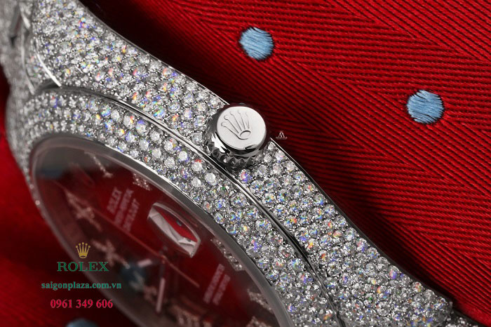 Đồng hồ mặt số màu đỏ Rolex Hà Nội TPHCM Đà Nẵng Cần Thơ Hải Phòng