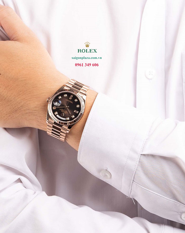 Siêu thị đồng hồ nam nữ loại 1 tốt nhất Rolex Day-Date 128235-0037