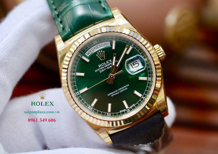 Đồng hồ nam cao cấp uy tín tại TP HCM Sài Gòn Rolex Day Date 118138