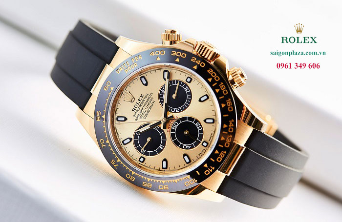 Đồng hồ Rolex 1:1 cao cấp Rolex Daytona 116518LN-0048 dây cao su