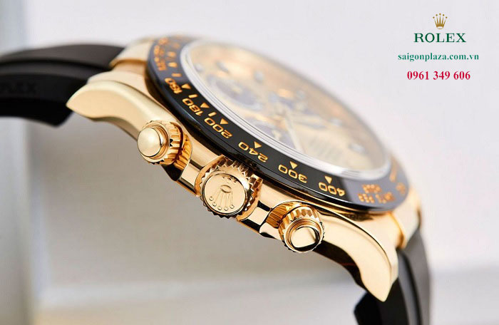Đồng hồ Rolex mạ vàng ta thật 18k 24k Rolex Daytona 116518LN-0048