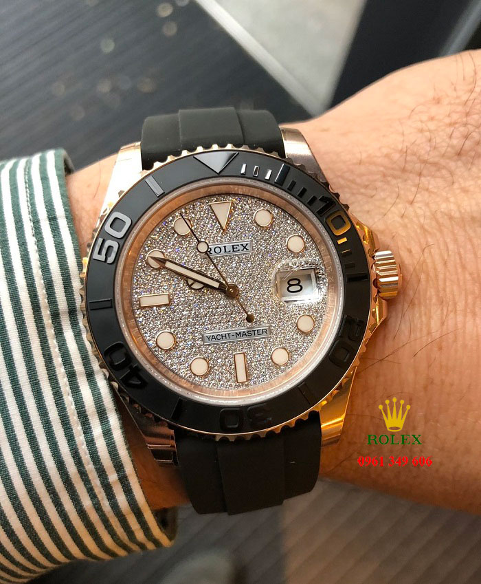 Đồng hồ nam Rolex chính hãng Rolex 116655 mặt khảm kim cương