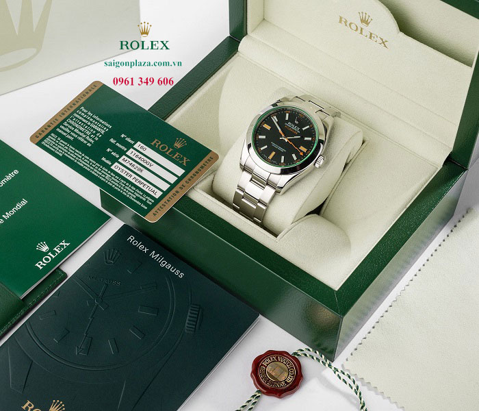Đồng hồ doanh nhân Hà Nội TP HCM Rolex Milgauss 116400GV