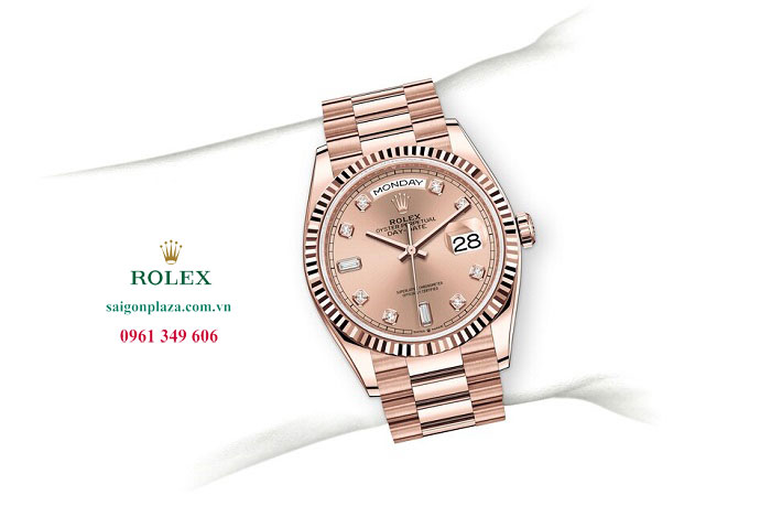 Bán đồng hồ Rolex nam chính hãng 1 1 tại việt nam Day-Date 128235-0009