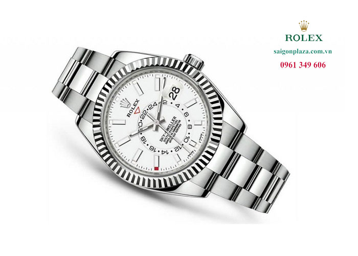Đồng hồ trắng cho nam Rolex Sky-Dweller 326934