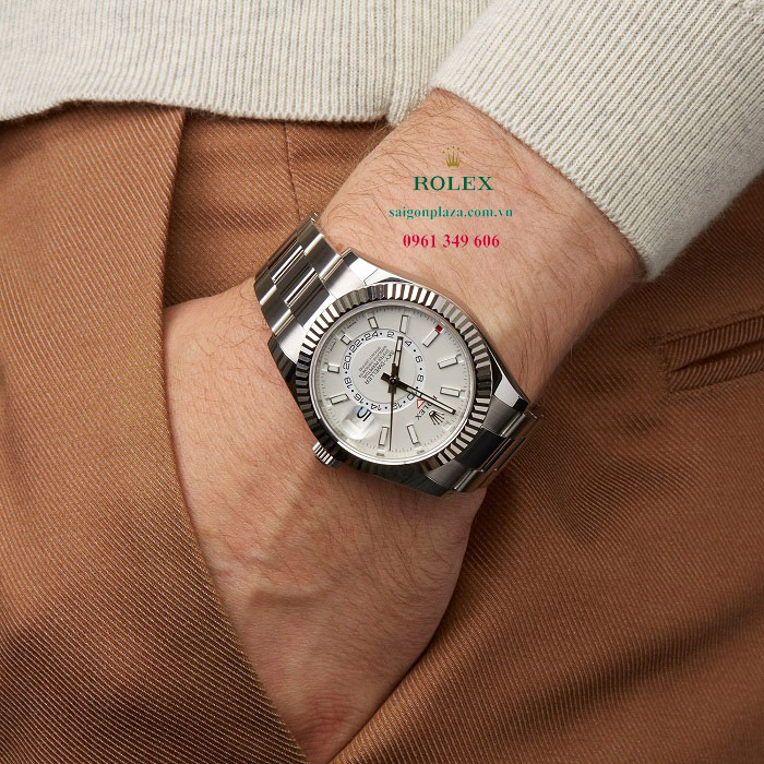 mẫu đồng hồ nam đẹp nhất tại tphcm Rolex Sky-Dweller 326934