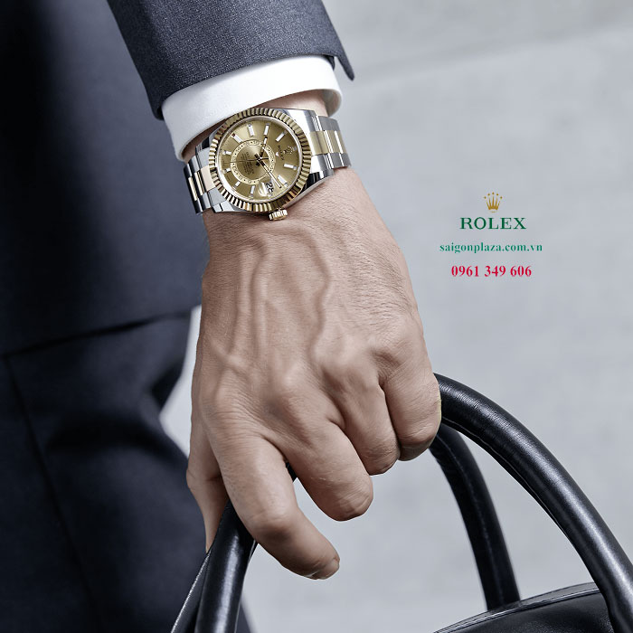 mẫu đồng hồ nam đẹp nhất tại Sài Gòn Rolex Sky-Dweller 326934